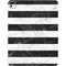 Black and White Striped Marble iPad Pro 13in M4 (2024) Skin