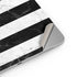Black and White Striped Marble iPad Pro 13in M4 (2024) Skin
