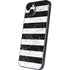 Black and White Striped Marble iPhone Skins