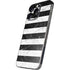 Black and White Striped Marble iPhone 15 Pro Max Skin