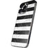 Black and White Striped Marble iPhone 16 Pro Max Skin