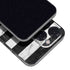 Black and White Striped Marble iPhone 16 Pro Max Skin