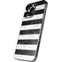 Black and White Striped Marble iPhone 16 Pro Skin