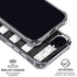 Black and White Striped Marble iPhone 16e MagSafe Case