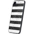 Black and White Striped Marble iPhone 16e Skin