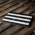 Black and White Striped Marble Apple MacBook Air Skin