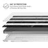 Black and White Striped Marble MacBook Pro 14in (2021-24) Case plus Skin