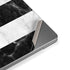 Black and White Striped Marble Apple MacBook Pro 14-inch Skin