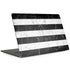 Black and White Striped Marble MacBook Skins