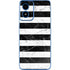 Black and White Striped Marble Moto G Play 4G (2024) Skin