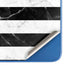 Black and White Striped Marble Moto G Play 4G (2024) Skin