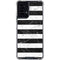 Black and White Striped Marble Moto G Power 5G (2024) Clear Case