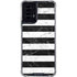Black and White Striped Marble Moto G Power 5G (2024) Clear Case