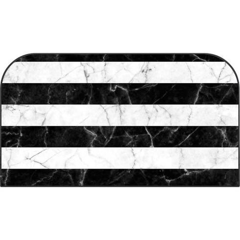 Black and White Striped Marble Nintendo Switch 2 (2025) with Joy-Con Skin