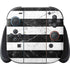 Black and White Striped Marble Nintendo Skins