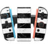 Black and White Striped Marble Nintendo Switch 2 (2025) Joy-Con Controller Skin