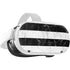 Black and White Striped Marble Oculus Quest 2 Skin