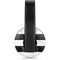 Black and White Striped Marble PlayStation 4 Gold Wireless Headset Skin