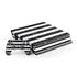 Black and White Striped Marble PlayStation PS4 Skins