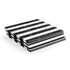 Black and White Striped Marble PlayStation PS4 Skins