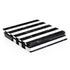 Black and White Striped Marble PlayStation PS4 Skins