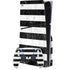 Black and White Striped Marble PlayStation PS5 Skins