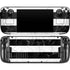 Black and White Striped Marble Steam Deck Handheld Gaming Computer OLED Skin