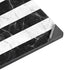 Black and White Striped Marble Surface Laptop 7 13.8in Skin