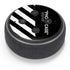 Black and White Stripes Amazon Echo Dot Skin