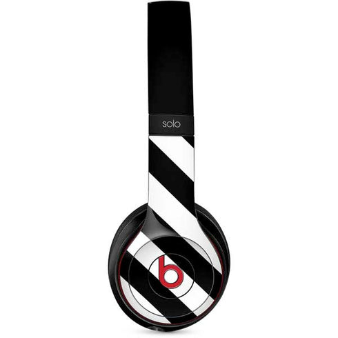 Black and White Stripes Beats Solo 3 Wireless Skin