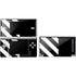 Black and White Stripes Nintendo Skins