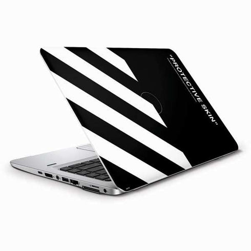 Black and White Stripes HP Elitebook Skin
