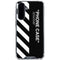 Black and White Stripes Galaxy A36 5G Clear Case