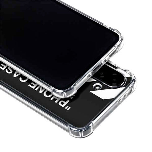 Black and White Stripes Galaxy A36 5G Clear Case