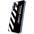 Black and White Stripes Galaxy A55 5G Clear Case