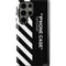 Black and White Stripes Galaxy S23 Ultra Pro Case