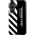 Black and White Stripes Galaxy S25 Impact Case