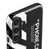 Black and White Stripes Galaxy S25 Plus Impact Case