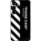 Black and White Stripes Galaxy S24 Plus Skin