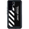 Black and White Stripes Galaxy S24 Plus Waterproof Case