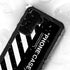 Black and White Stripes Galaxy S24 Plus Waterproof Case