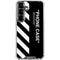 Black and White Stripes Galaxy S26 Clear Case