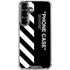 Black and White Stripes Galaxy S26 Clear Case