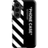 Black and White Stripes Galaxy S26 Impact Case