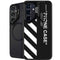 Black and White Stripes Galaxy S26 Kickstand Case
