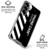 Black and White Stripes Galaxy S26 Plus Clear Case