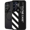Black and White Stripes Galaxy S26 Plus Kickstand Case