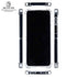 Black and White Stripes Galaxy Z Flip6 Clear Case