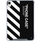 Black and White Stripes iPad 11th Gen (2025) Clear Case
