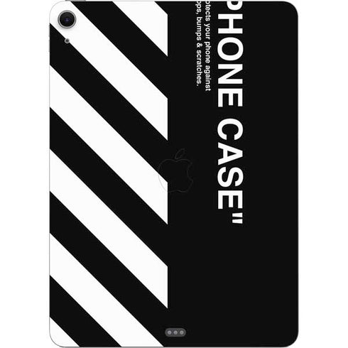 Black and White Stripes Apple iPad Air Skin